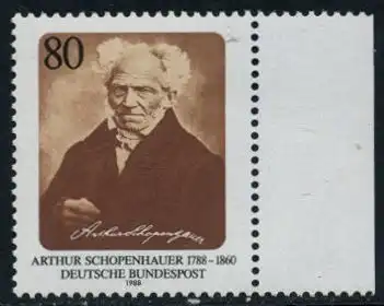 BUND 1988 Michel-Nummer 1357 postfrisch EINZELMARKE RAND rechts