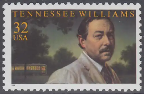 USA Michel 2673 / Scott 3002 postfrisch EINZELMARKE - Tennessee Williams (1911-1983), Schriftsteller