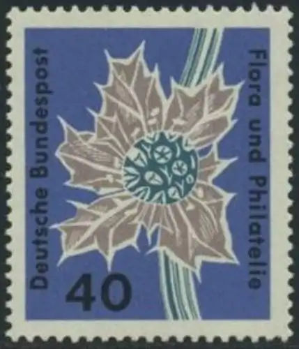 BUND 1963 Michel-Nummer 0395 postfrisch EINZELMARKE