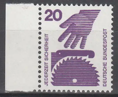 hc000.097 - Bund Mi.Nr. 696A ** vom Seitenrand