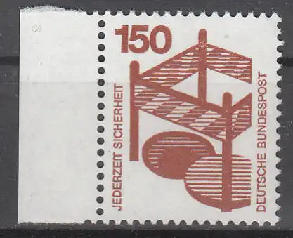 hc000.110 - Bund Mi.Nr 703A ** vom Seitenrand