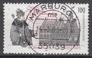 hc000.182 - Bund Mi.Nr. 1773 o, Stempel Marburg