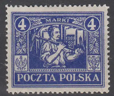 hc000.391 - Polen Abstimmungsgebiete, Reguläre Ausgabe Mi.Nr. 11 *