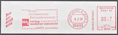 af043 - Deutschland AFS C70129H, 1999, mi Verlag moderne Industrie Landsberg