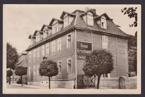 Ansichtskarte Neustadt Südharz Thüringen Luftkurort Haus Kronberg Erholungsheim