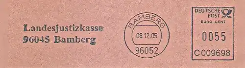 Freistempel C009698 Bamberg - Landesjustizkasse (#1276)