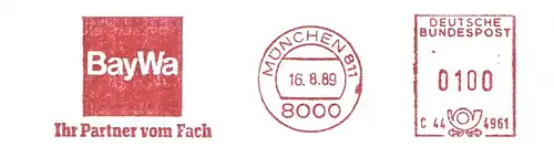 Freistempel C44 4961 München - BayWa Ihr Partner vom Fach (#1643)