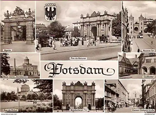 Ansichtskarte Deutschland - Potsdam / Mehrbildkarte (943)