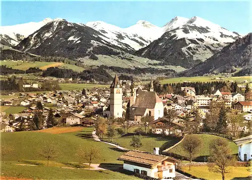 Ansichtskarte Österreich - Luftkurort Kitzbühel - Tirol / Ortsansicht Kitzbühel gegen Süden (1551)