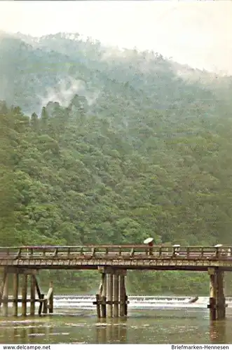 Ansichtskarte Japan - Kyoto / Togetsukyo Bridge