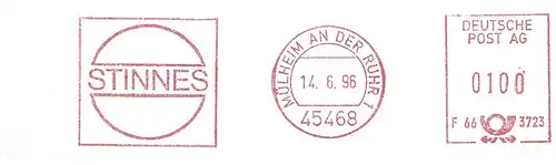 Freistempel F66 3723 Mülheim an der Ruhr - STINNES (#2750)