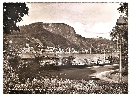 Ansichtskarte Deutschland - Remagen am Rhein / Blick auf Erpel und Erpeler Ley (2675)