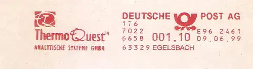 Freistempel E96 2461 Egelsbach - Thermo Quest / Analytische Systeme GmbH (#3086)