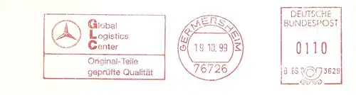 Freistempel B66 3629 Germersheim - Global Logistics Center (Abb. Mercedesstern) (#3151)