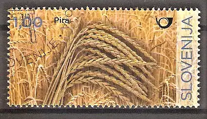 Briefmarke Slowenien Mi.Nr. 1264 o Getreidearten in Slowenien 2017 / Dinkel (Triticum spelta)