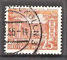 Briefmarke Berlin Mi.Nr. 50 o Berliner Bauten 1949 / Tegeler Schloss