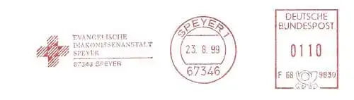 Freistempel F68 9830 Speyer - Evangelische Diakonissenanstalt Speyer (#2653)