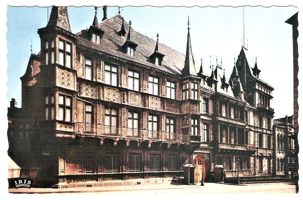 Ansichtskarte Luxemburg - Palais Grand-Ducal (1682)