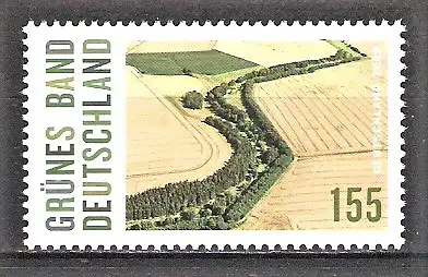 Briefmarke BRD Mi.Nr. 3529 ** Naturschutzprojekt „Grünes Band Deutschland“ 2020