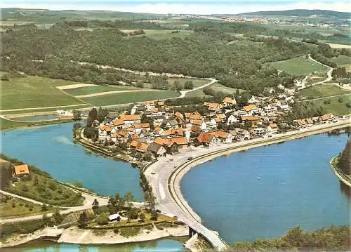 Ansichtskarte Deutschland - Niederwerbe am Edersee / Ortsansicht (2321)