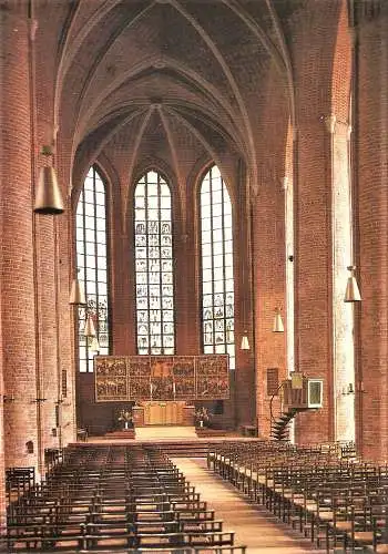 Ansichtskarte Deutschland - Hannover / Ev.-Luth. Marktkirche Hannover - Innenansicht (2480)