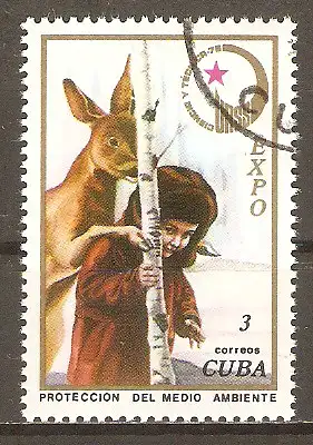 Briefmarke Cuba Mi.Nr. 2151 o „EXPO 76“ – Technische Wissenschaften der UdSSR / Umweltschutz #2024199
