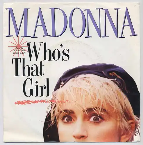 Vinyl-Single: Madonna: Who\'s That Girl / White Heat Sire 928 341-7, (P) 1988 EAN 075992834179