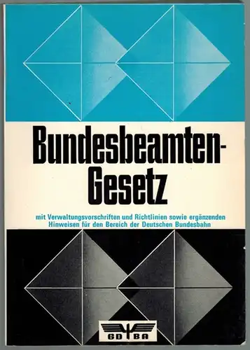 Bundesbeamtengesetz mit Verwaltungsvorschriften und Richtlinien sowie ergänzenden Hinweisen für den Bereich der Deutschen Bundesbahn
 Frankfurt (Main), Gewerkschaft Deutscher Bundesbahnbeamten und Anwärter im Deutschen Beamtenbund, 1967. 