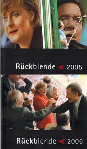 Rückblende. Herausgeber: Vertretung des Landes Rheinland-Pfalz beim Bund in Berlin [Der deutsche Preis für politische Fotografie und Karikatur]. [Konvolut:] [1] Rückblende 2000. [2] Rückblende 2002...