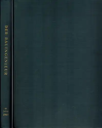 Sattler, Konrad; Trostel, Rudolf; Hille, B. (Hg.): Der Bauingenieur. Zeitschrift für das gesamte Bauwesen. Zweiundvierzigster Jahrgang 1967
 Berlin - Heidelberg - New York, Springer-Verlag, 1967. 