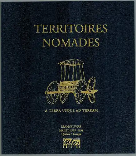 Territoires Nomades. Une Manoeuvre de membre du collectif Inter/Le Lieu Jean-Yves Fréchette, Richard Martel, Nathalie Perreault, Alain-Martin-Richar et Jean-Claude Saint-Hilaire. Première étape: mai et juin 1994
 Québec, Èditions Intervention, 1995. 