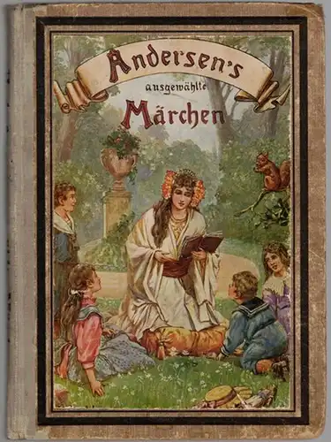 Andersen, Hans Christian: Ausgewählte Märchen von H. C. Andersen. Nach dem Dänischen von H. W. Georg. Mit Chromobildern. Jubiläums-Ausgabe in neuer Rechtschreibung
 Berlin NO 43, Verlag von A. Weichert, ohne Jahr [um 1920]. 