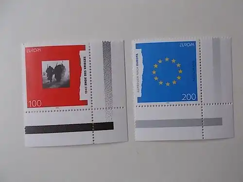 Bund Nr 1790-91 postfrischEckrand unten rechts