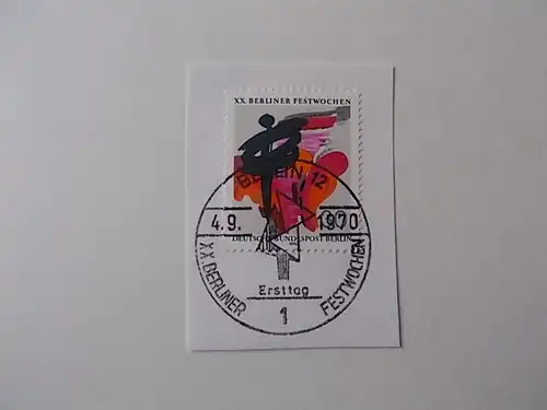 Berlin Nr 372 mit Ersttagssonderstempel