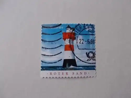 Bund Nr 2413 gestempelt selbstklebend Leuchtturm Roter Sand