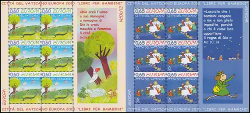 1669-1670 EUROPA Kinderbücher 2010, Kleinbogen-Satz ** / MNH