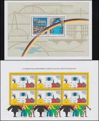 1444-1487 Bund-Jahrgang 1990 komplett postfrisch **