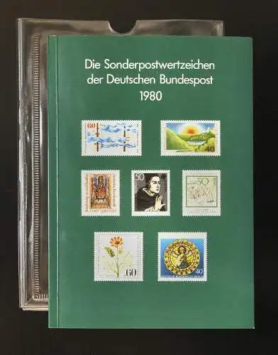 Jahrbuch Bund 1980, postfrisch ** - wie verausgabt