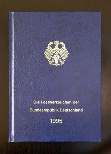 Jahrbuch Bund 1995, postfrisch, wie verausgabt mit Hologramm