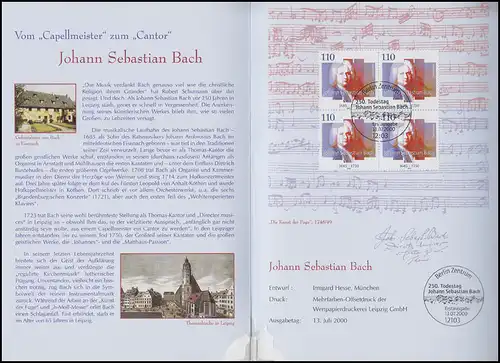 2126 Johann Sebastian Bach - EB 2/2000