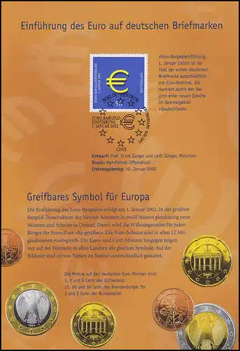 2234 Introduction de l'euro 2002 - EB 1/2002