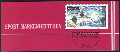 Sport Wasserball 1990 100 Pf, 6x864, ESSt Berlin