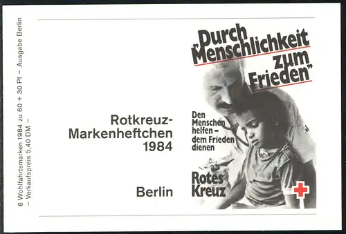 DRK/Wofa 1984 60 Pf, 6x725, postfrisch