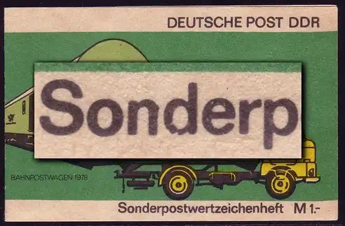 SMHD 9cb Posttransport, 1.DS d beschädigt, **