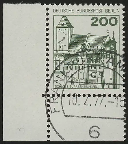 540 châteaux et ch. 200 Pf coin ul VS-O FfM