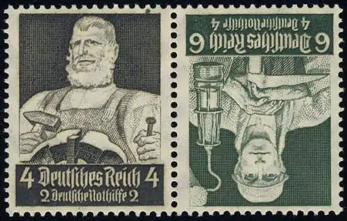 Professions ZD K23 4+6 ** post-fraîchissement / MNH