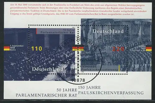 Bloc 43 Conseil parlementaire 1998, ESSt Berlin