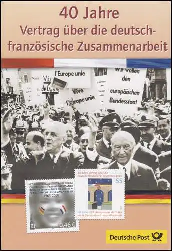 2311I Vertrag über Zusammenarbeit Deutschland-Frankreich - EB 1/2003, Type I