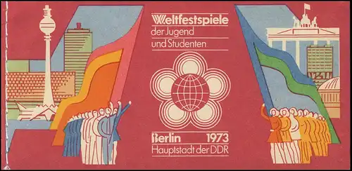 MH 7/2 Weltfestspiele 1973 - postfrisch