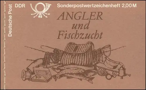 MH 9v4.1.1 Süßwasserfische 114x76 mm 1988 - postfrisch